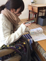 グラスシャウルニットマフラー (3c)