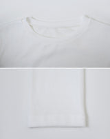 #フリルティアードレイヤードロングスリーブTシャツドレス(2color)
