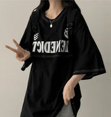 Dict Stitch Boxy Fit Short Sleeve Tee