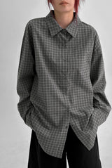 [MADE] Dellove Loose Fit Check Shirt