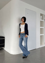 LOW FLARE DENIM