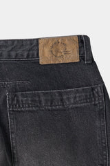 インシジョンダブルニーカーペンターパンツ (Washed Black)