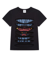 3ダメージ Tシャツ (black)