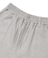 Balloon Baggy Bermuda Sweat Pants - Gray