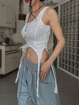 Sculp Garter Ribbed Sleeveless