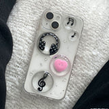 Melody resin phone case