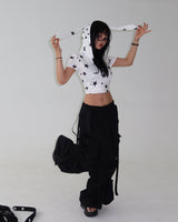 4WAY Cargo Detachable Bermuda Long Wide Pants