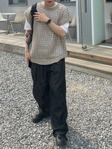 Mesh Net Knitted Vest 2C