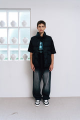 25FW AC BEAR MESH FACE SHORT SLEEVE T-SHIRT