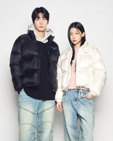 25FW WOMAN デタッチャブルクロップダックダウンジャケット