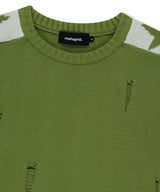 STAR CRASH KNIT CREWNECK