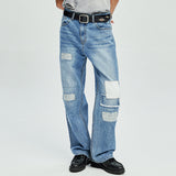 15 patchwork & distressed denim pants