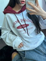 カラーレーションバケーションフーディーTシャツ💙🤍🖤3カラー