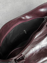 Motor Leather Shoulder Bag