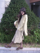 garment midi skirt