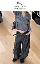 [F/W] Cable v neck kara crop knit(4color)