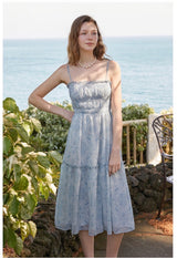 Adeline Dress Sky Blue