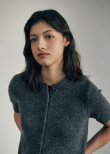 [925 silver] Deux.silver.201 / ミニコートピアス (シルバー)