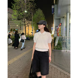 collie short-sleeved knitwear