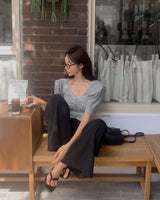 コアシャーリングショートスリーブカーディガン
