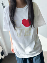 Arrow Heart Tattoo Graphic T-Shirt 4color