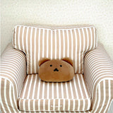 Chanibear Face Cushion (Brown)