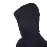 LAYERED STRING HOODIE ZIP-UP [NAVY]
