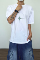 クロススター半袖Tシャツ6C