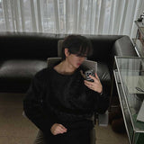 ASCLO モヘアチェーンニット (2color)