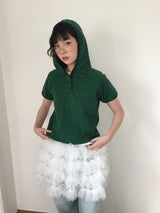Willy Stripe Hoodie Short Sleeve (3color)