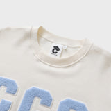 CCC スカイブルーパッチスウェット／アイボリー [Unisex]
