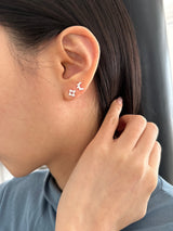[925silver] ミニドットピアス