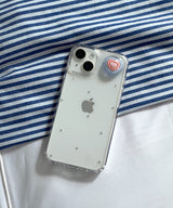 Heartbeam resin phone case