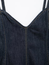 Arina Denim Flare Blouse 231330673