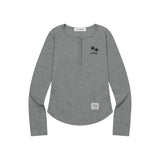 ARINA BUTTON LONG SLEEVE T (4COLOR)