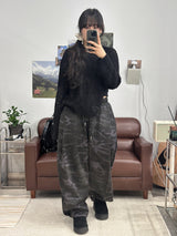 CAMO CARPENTER SNAP SWEAT PANTS