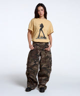 CONY CAMO 2-WAY CARGO PANTS / KHAKI