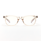 Horn-Trimmed Transparent Glasses Y.LAB 03 C16