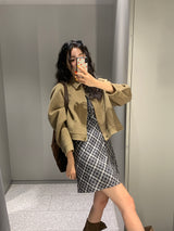 [MADE] hent wool handmade blue jacket