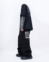 BBD クラッシュドフェイスTシャツ (Black)