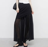 Ariane Unbalanced Lace Skirt
