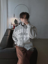 [Premium] ASCLO デンバー フード ジップアップ (5color)
