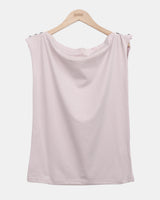 Pyuta Draped Short Sleeve T-Shirt