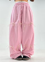 ベイビーボウナイロンパンツ💕 - 3 COLORS