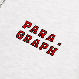 RED FONT QUARTER-ZIP SWEATSHIRT