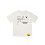 MAILER GRAPHIC T-SHIRT【WHITE】
