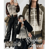 DSean2Way Crop Nagrang Hooded Zip-Up