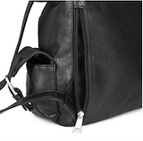 Nostalgia Puffy Backpack Black