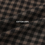Mark Cropped Checked Shirt (3color)
