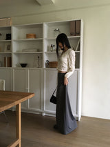 Mutin Jersey Maxi Long Skirt